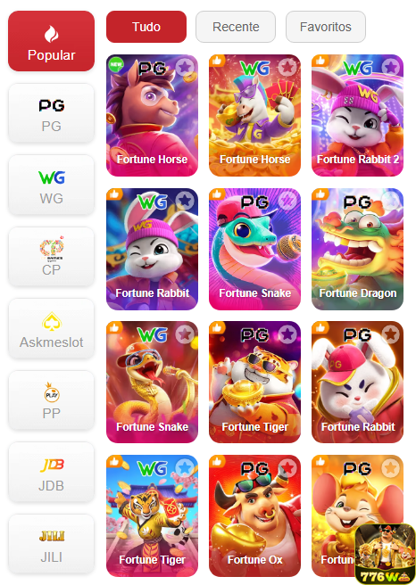 Experiência de Jogos 776w.com