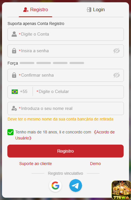 Experiência de Jogos 776w.com